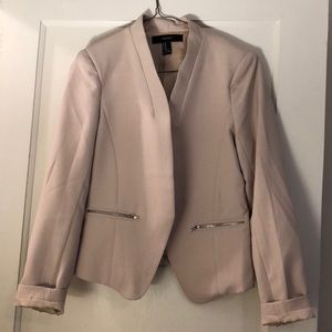 Light Blush colored Blazer Size M